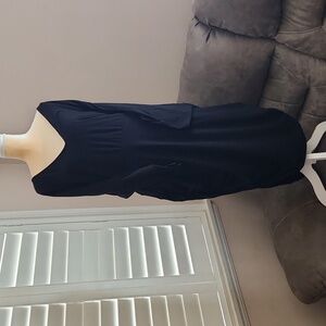 TORRID Black V-neck Long Sleeve Dress - Size 5X